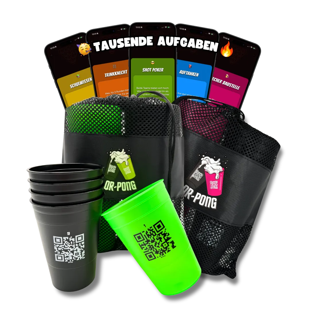 Official QR-PONG set