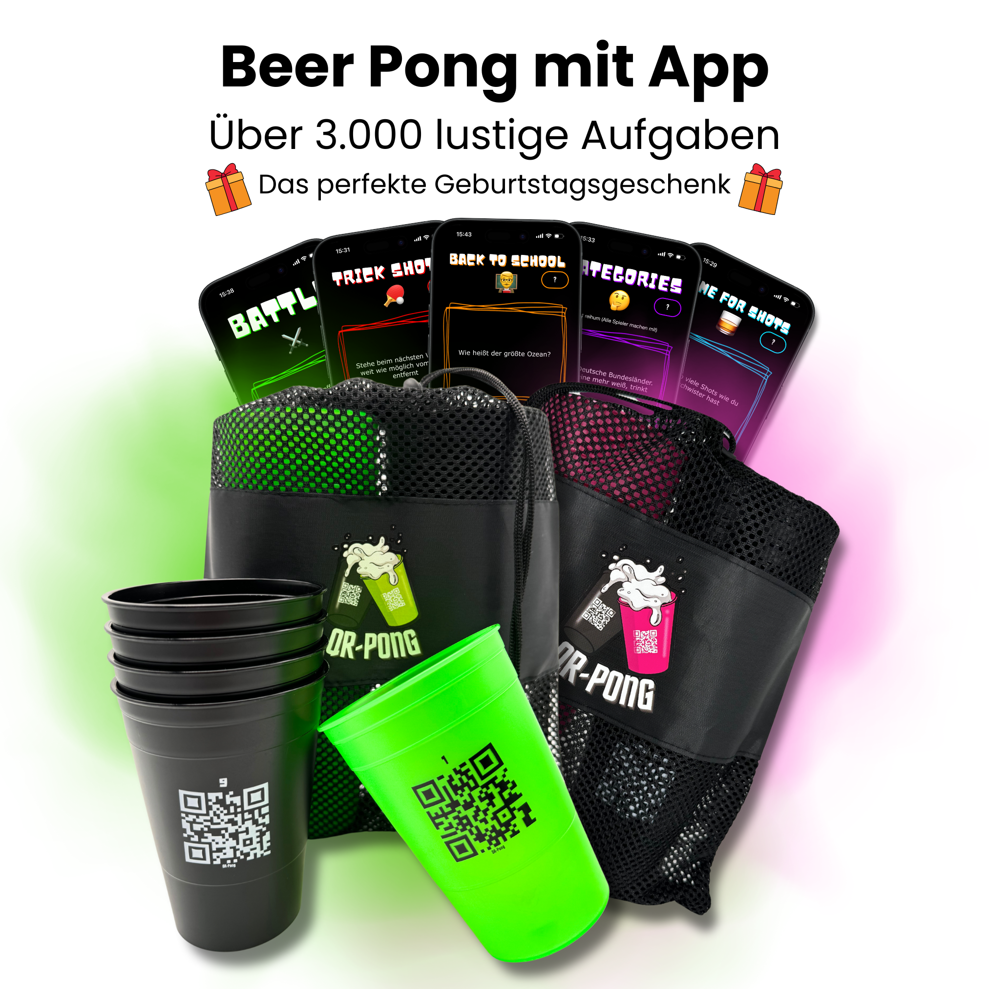 QR-Pong Set