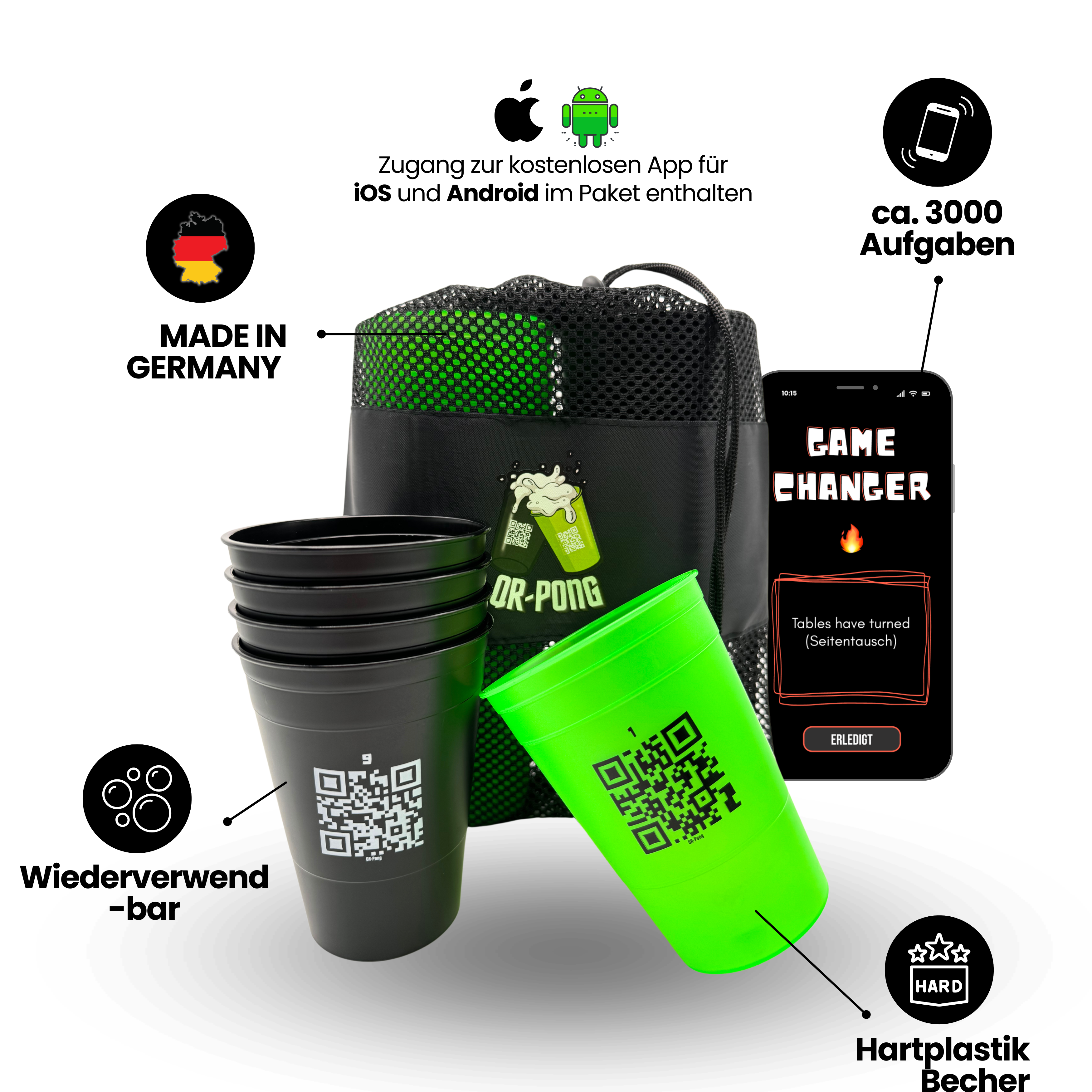 QR-Pong Set