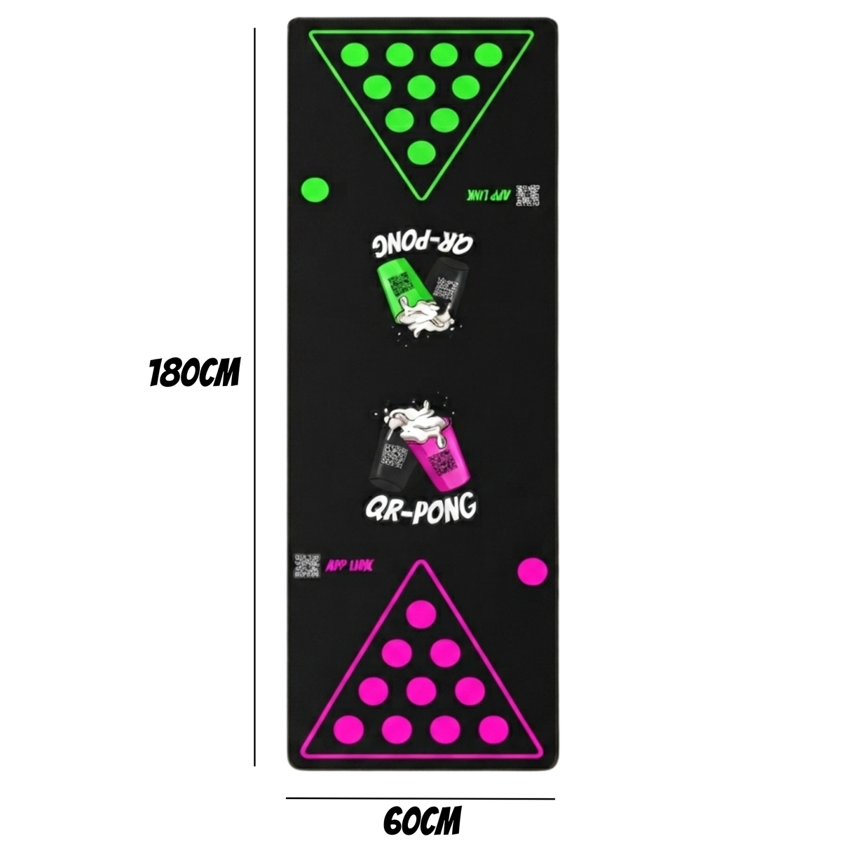 QR-Pong Beer Pong Matte
